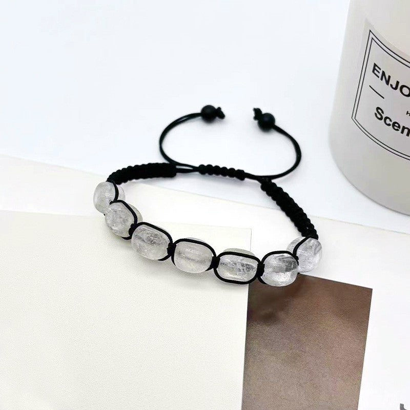 Natural Stone Beaded Stretch Bracelet 8mm