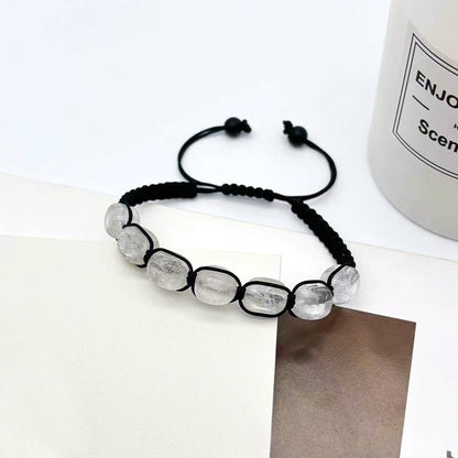 Natural Stone Beaded Stretch Bracelet 8mm